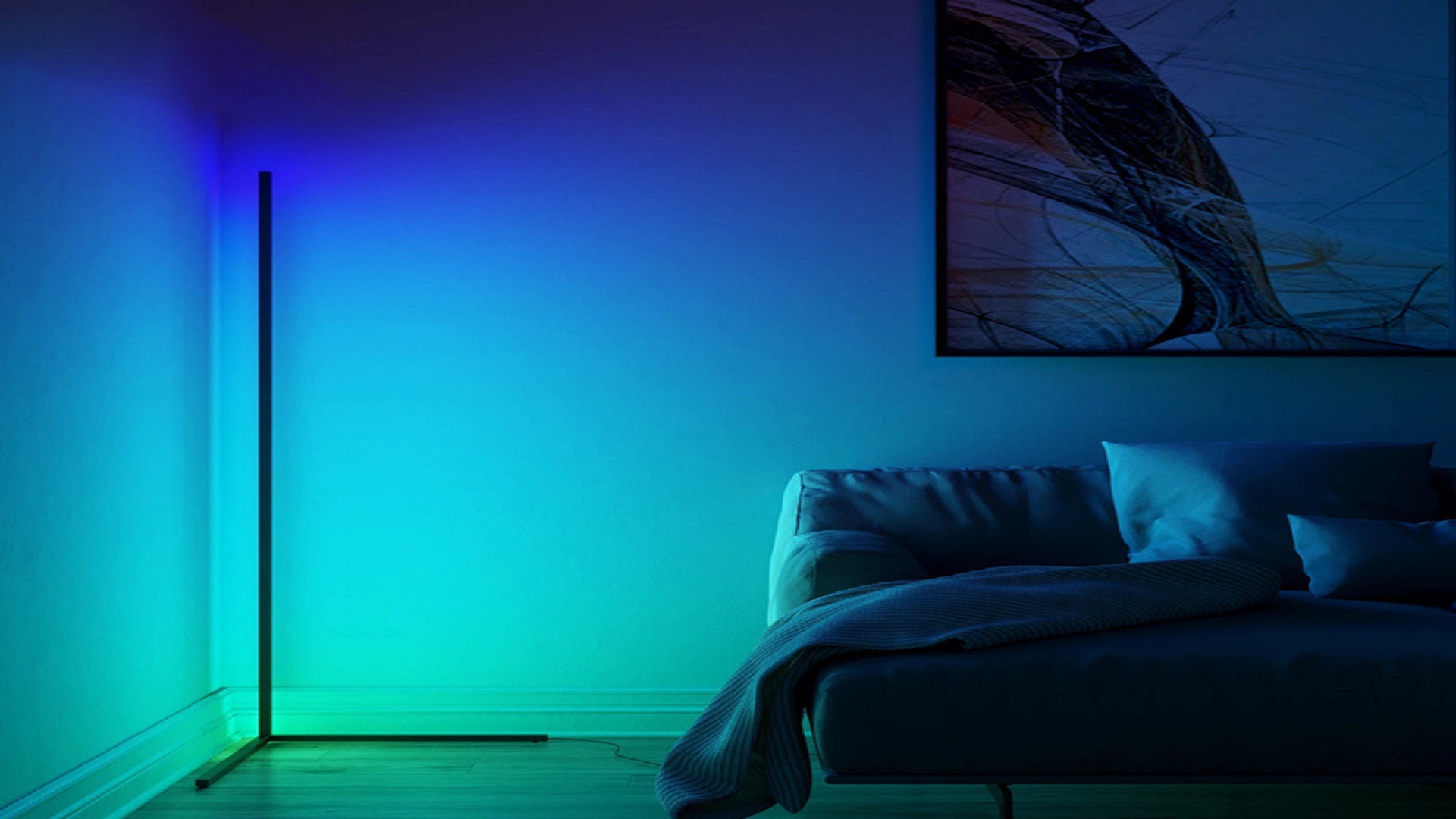 RGB floor lamp