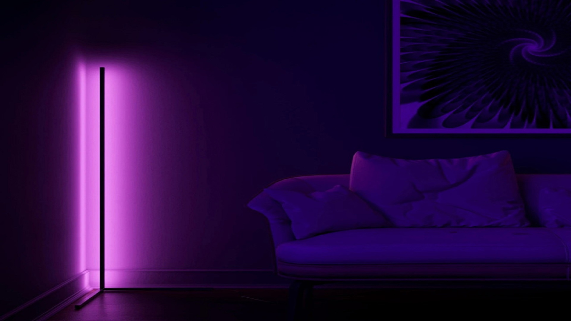 RGB floor lamp