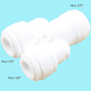 Push-in Y-tilslutning hun – hun/hun 3/8″