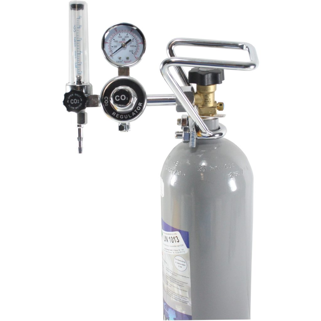 StartPakke CO2 regulator samt 2kg co2 flaske