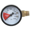 Højtryksmanometer 0-2000psi