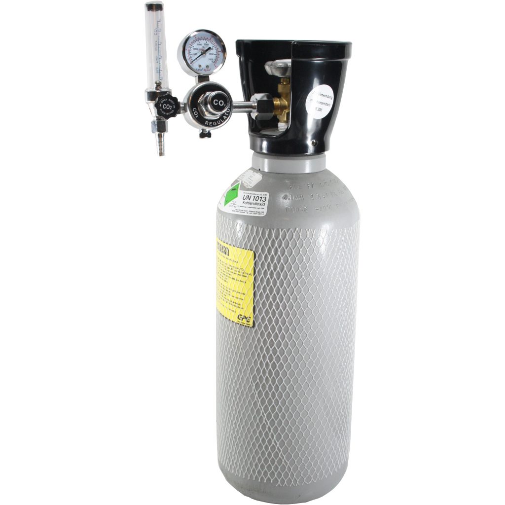 StartPakke CO2 regulator samt 6kg co2 flaske