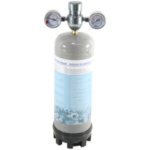 Co2 sæt med regulator og co2 flaske, 1200gram