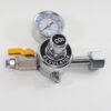 CO2 regulator med manometer og G1/8" hun udgang