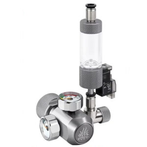 CO2 regulator med 24VDC magnetventil og 220V transformer